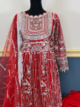 Pakistani Embroidered Luxury Party wear Ready To Ship