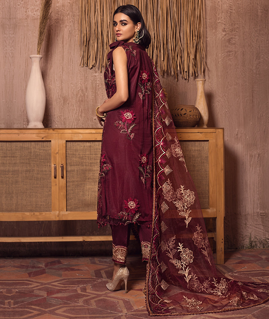 Zarif Festive Luxury Chiffon Embroidered 2021 -100% Original Guaranteed
