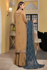 La'Fleur By Maryam's Chiffon Embroidered Collection