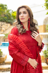 Mizka by Mi-Creation Luxury  Embroidered Chiffon Collection-100% Original