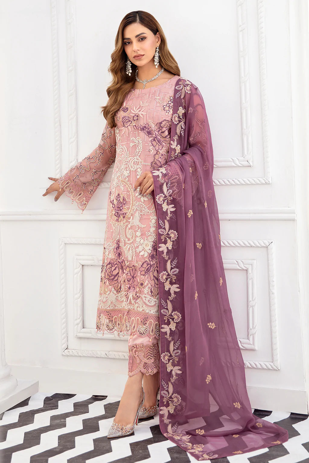 Rangoon By Ramsha Luxury Chiffon Embroidered Collection