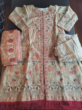 Pakistani Stitched Embroidery Party Wear Dresses Ready To Ship