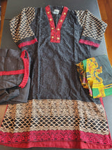 Pakistani Stitched Embroidery Party Wear Dresses Ready To Ship