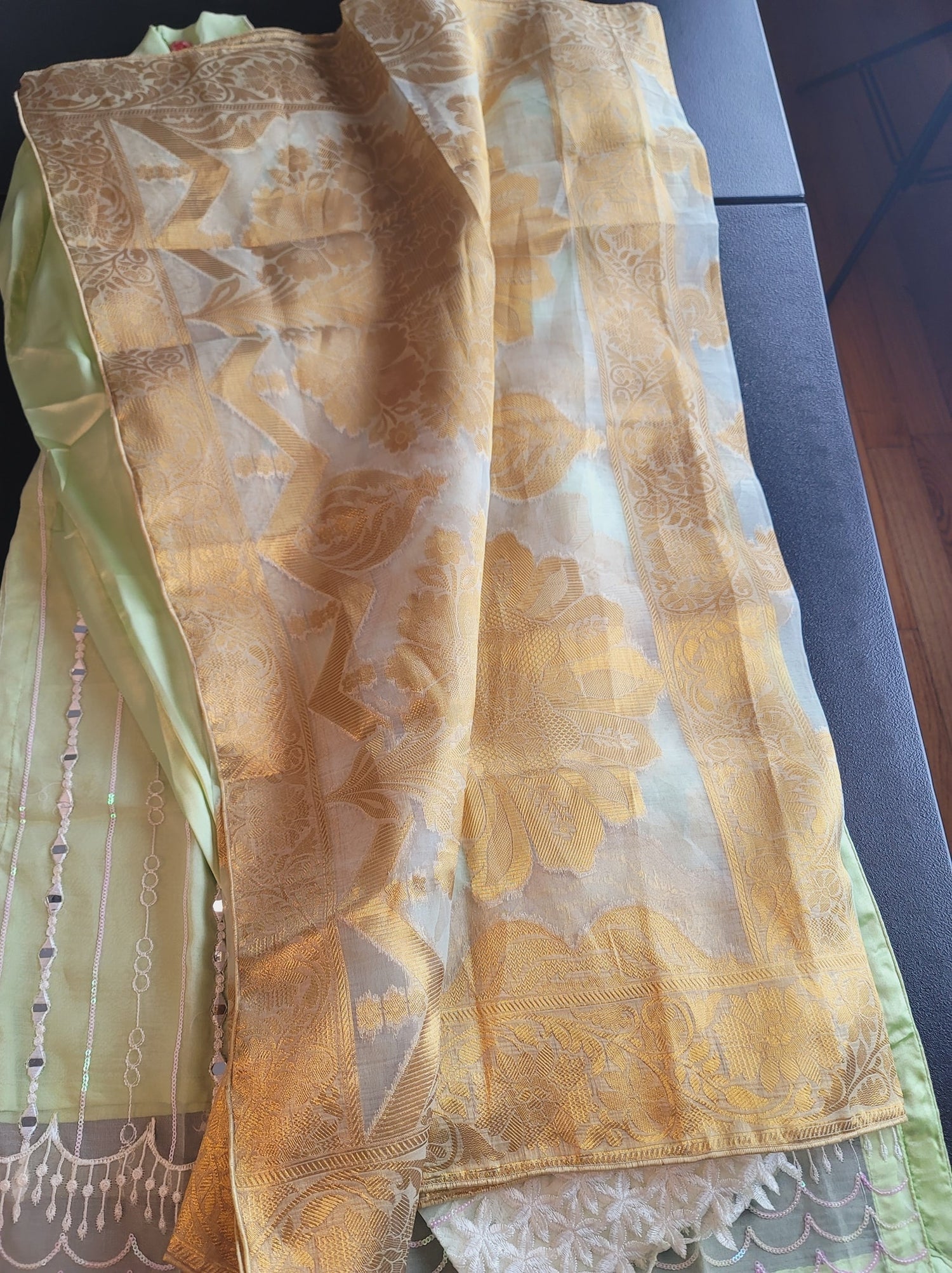 Pakistani Stitched Embroidery Party Wear Dresses Ready To Ship