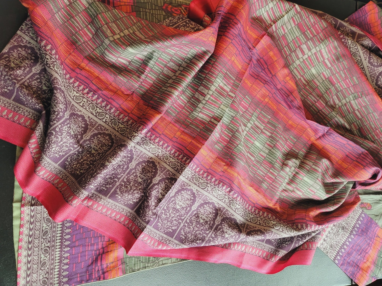 Pakistani linen Embroidered Salwar kameez Ready To Ship