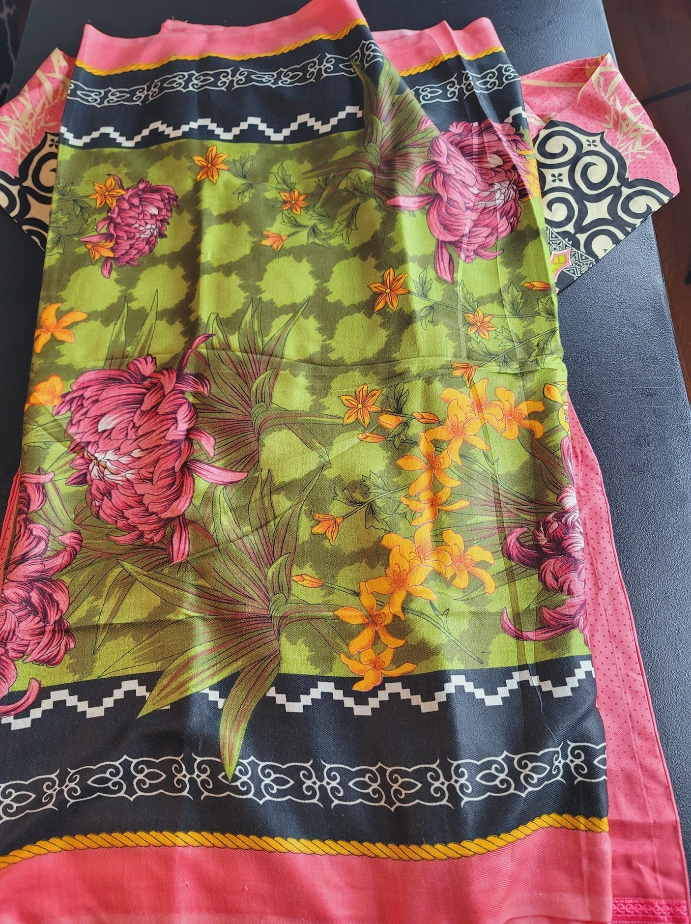 Pakistani Linen Embroidered Salwar kameez Ready To Ship