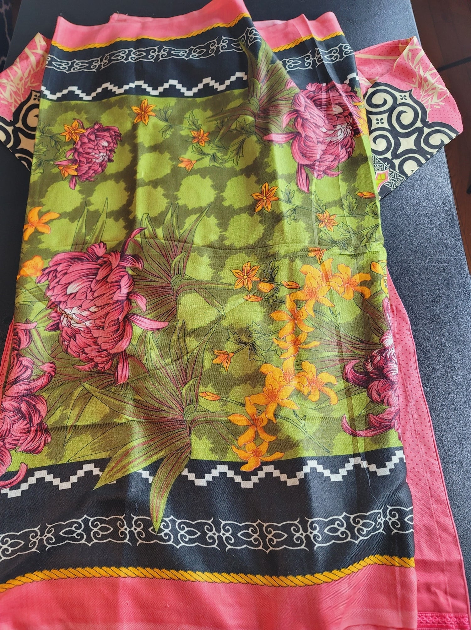 Pakistani Linen Embroidered Salwar kameez Ready To Ship