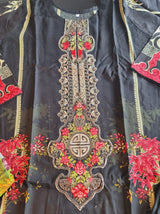 Pakistani Linen Embroidered Salwar kameez Ready To Ship