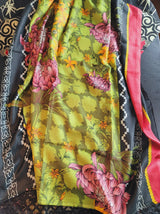 Pakistani Linen Embroidered Salwar kameez Ready To Ship
