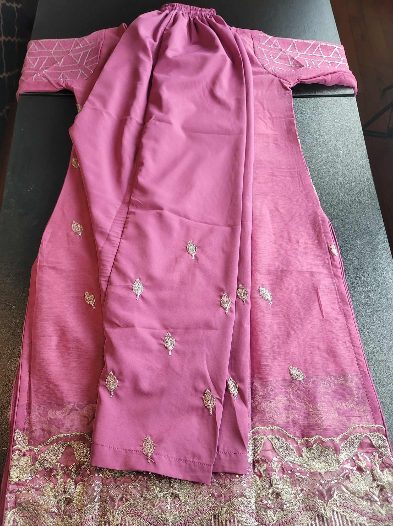 Pakistani Stitched Embroidery Party Wear Dresses Ready To Ship