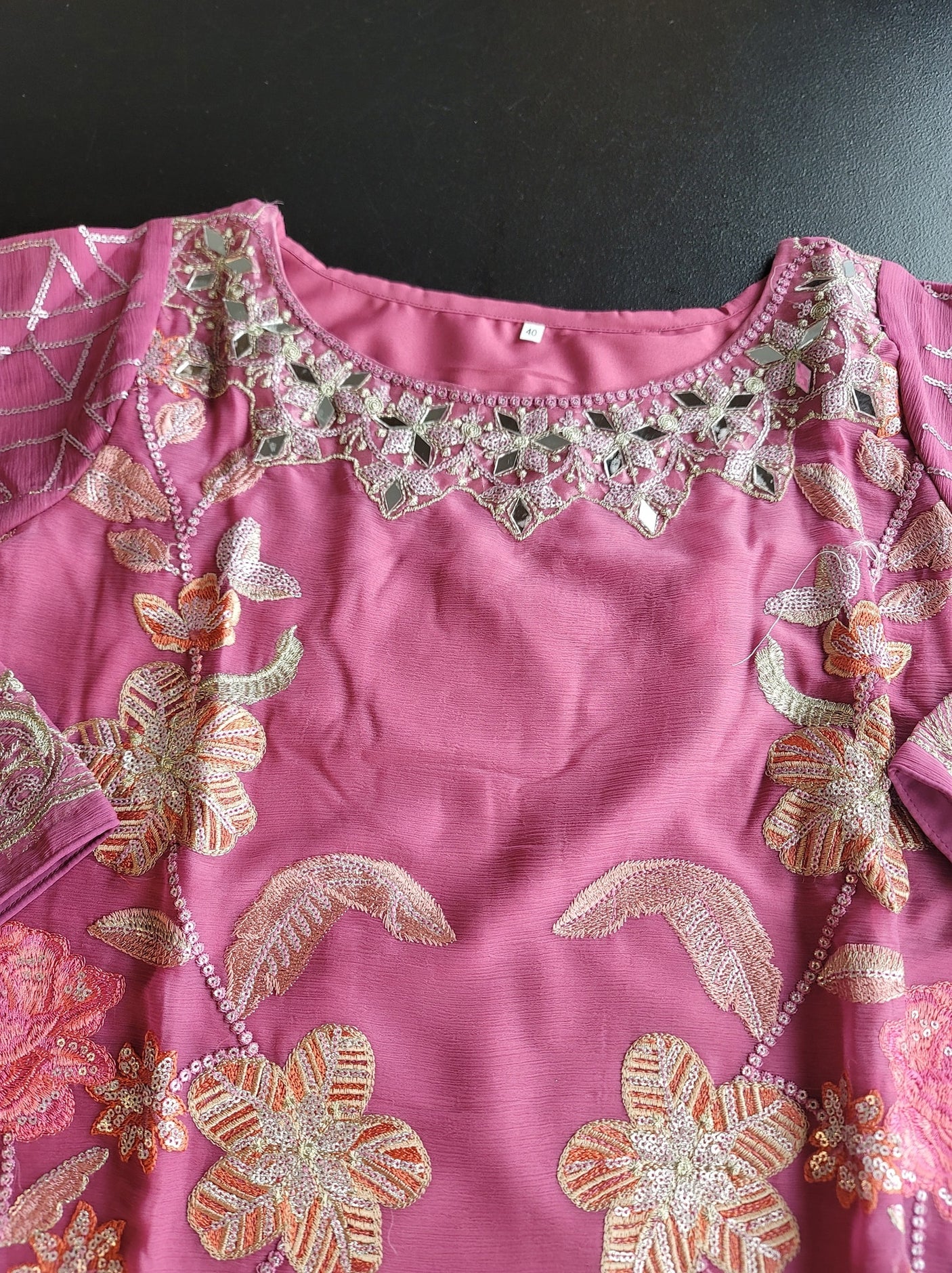 Pakistani Stitched Embroidery Party Wear Dresses Ready To Ship