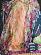 Indian Cotton Stitched Embroidery Suit Ready To Ship