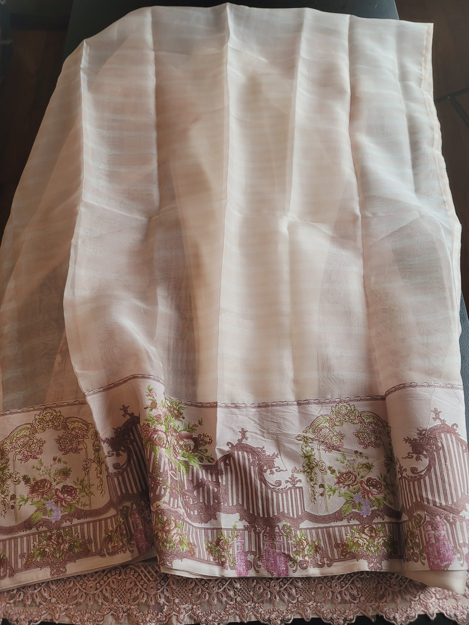 Indian Cotton Stitched Embroidery Suit Ready To Ship