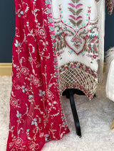 Pakistani Stitched Embroidery Party Wear Dresses Ready To Ship