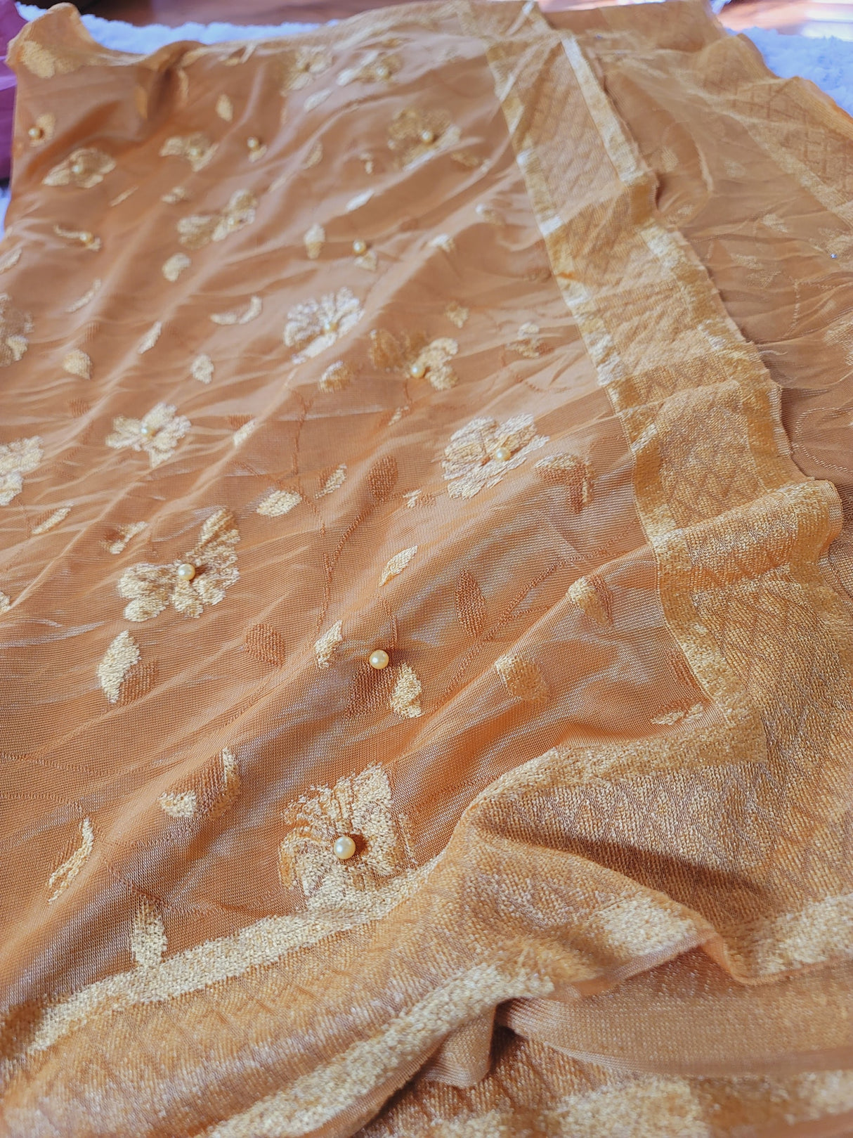 Super soft & long party hijab with pearl 2021