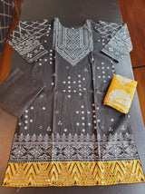 Pakistani Lawn Embroidered Salwar kameez Ready To Ship