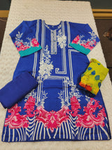 Pakistani Stitched Printed Lawn Salwar kameez ready to ship