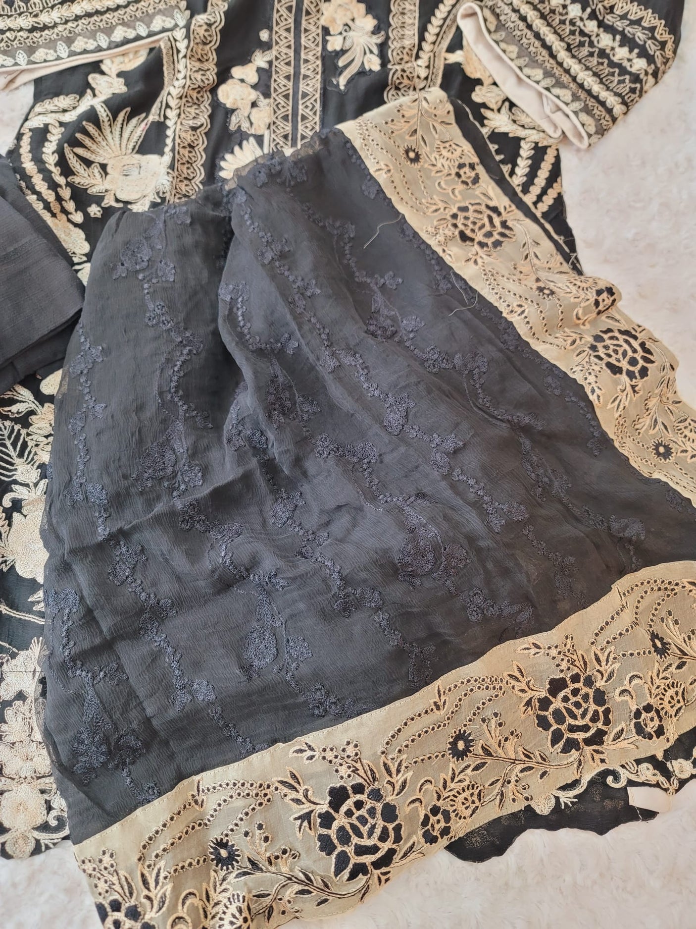 Pakistani Stitched Embroidery Party Wear Dresses Ready To Ship