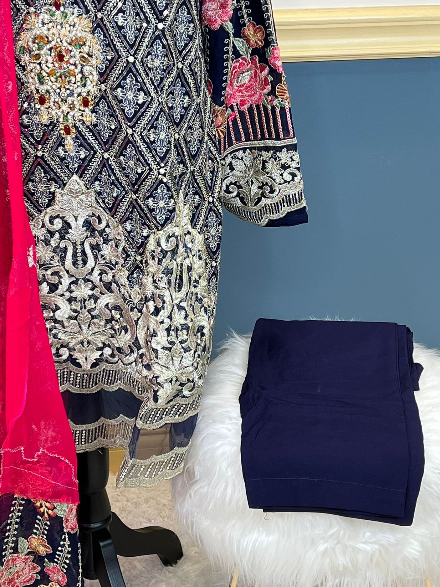 Pakistani Embroidered Party wear  Ready To Ship