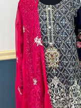Pakistani Embroidered Party wear  Ready To Ship