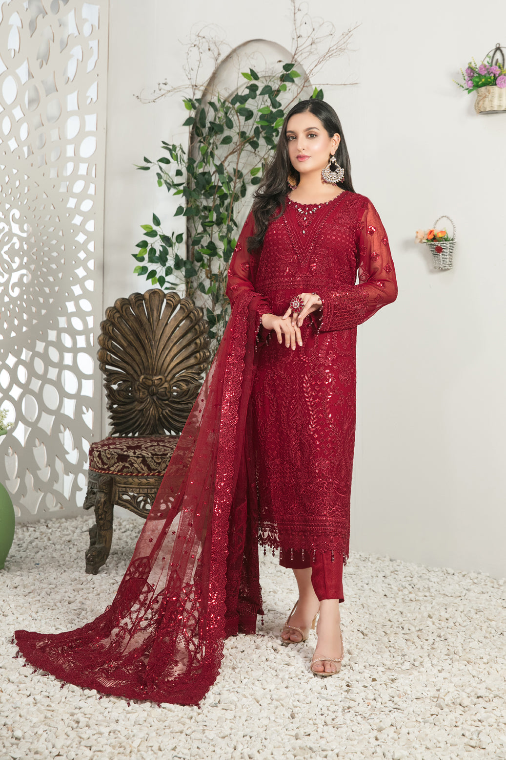 Lydia by Tawakkal Luxury Chiffon Embroidered Collection