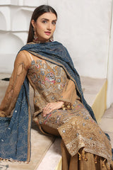 La'Fleur By Maryam's Chiffon Embroidered Collection