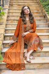 Mizka by Mi-Creation Luxury  Embroidered Chiffon Collection-100% Original