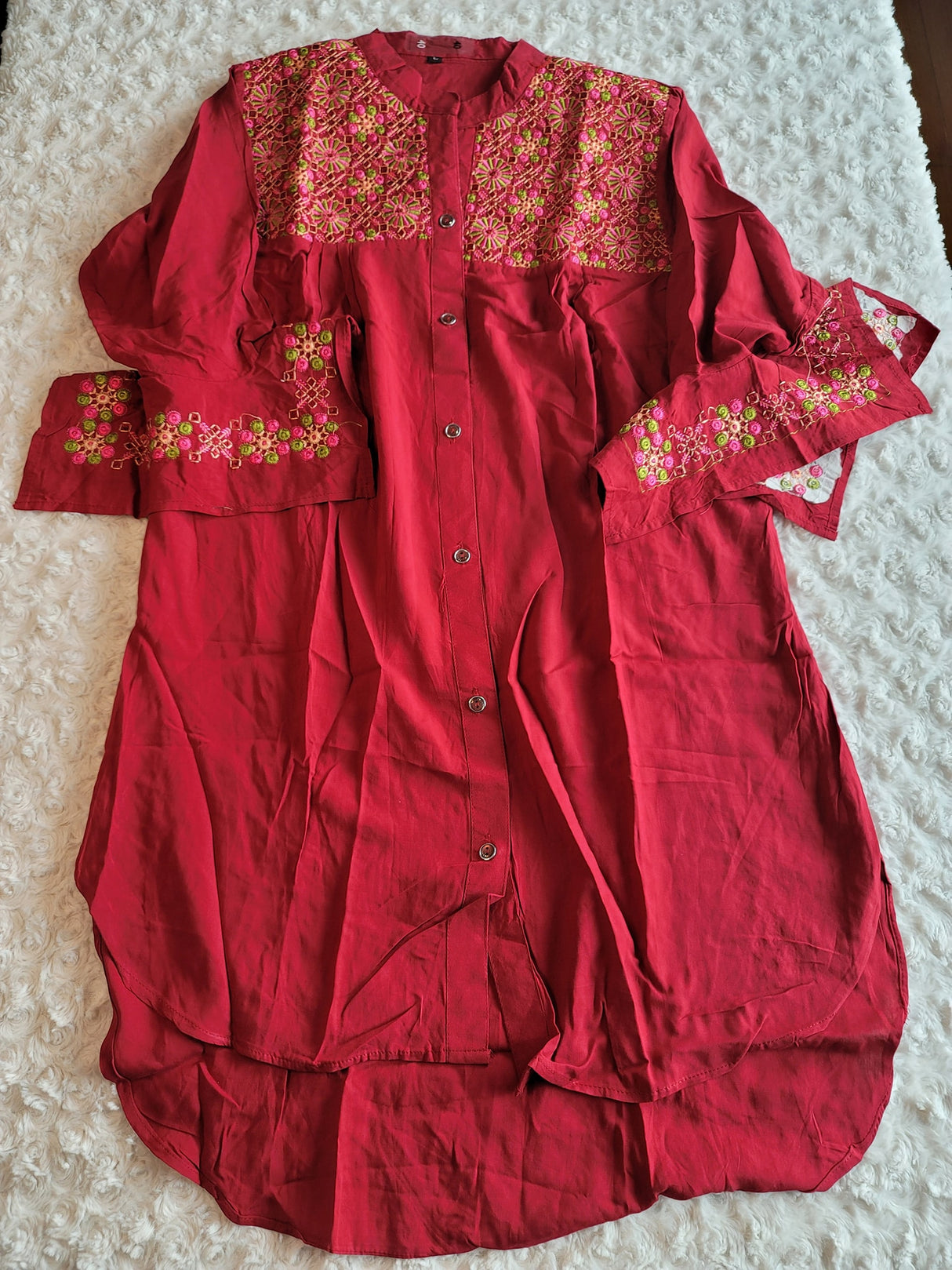 Embroidery kurti