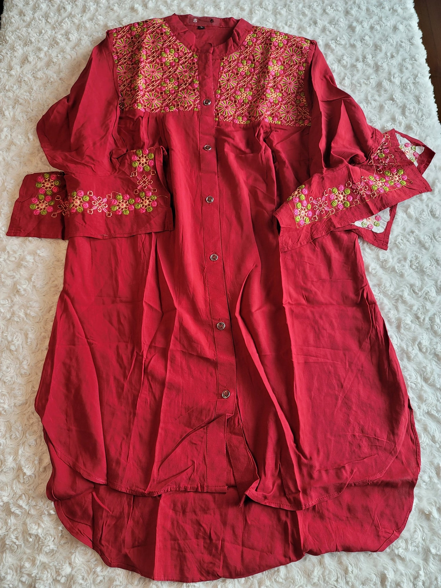 Embroidery kurti
