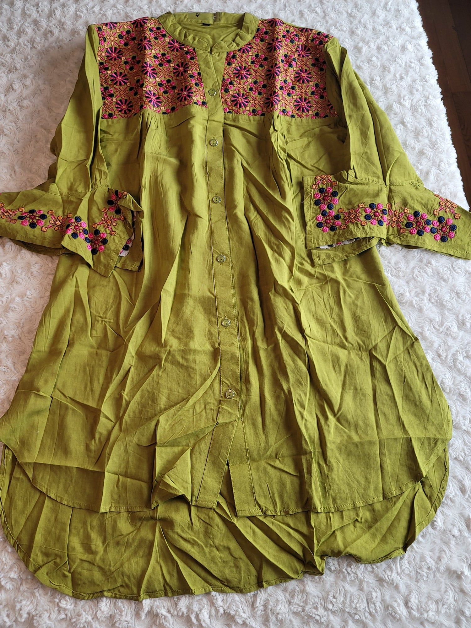 Embroidery kurti