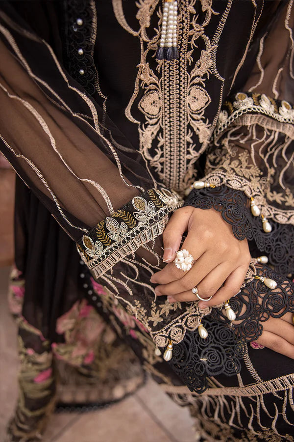 Johra Gold Luxury Chiffon Collection 100% Original