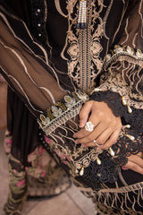 Johra Gold Luxury Chiffon Collection 100% Original