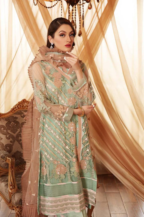 Charizma Chimmer Festive Chiffon Collection 2021-100% Original Guaranteed