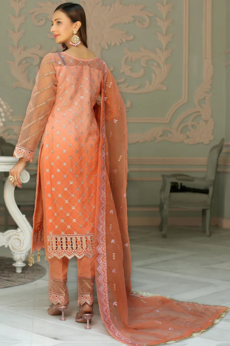 Lemilsa By Maryam's Chiffon Embroidered Collection