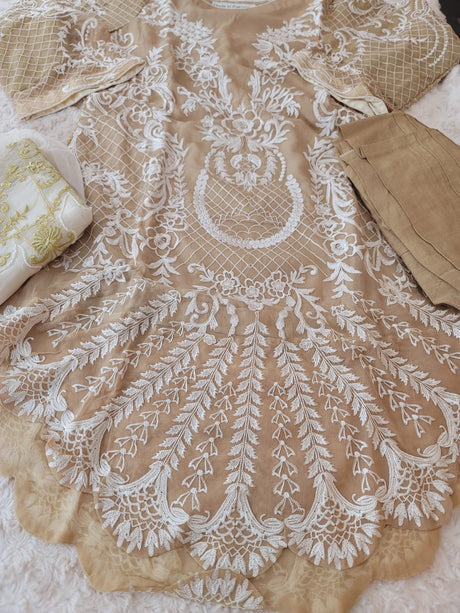 Pakistani Stitched Embroidery Party Wear Dresses Ready To Ship