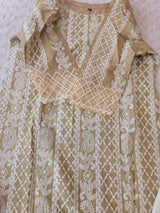 Indian Cotton Stitched Embroidery Suit Ready To Ship