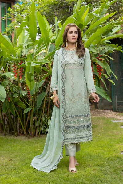 Mizka by Mi-Creation Luxury  Embroidered Chiffon Collection-100% Original