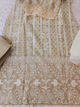 Indian Cotton Stitched Embroidery Suit Ready To Ship