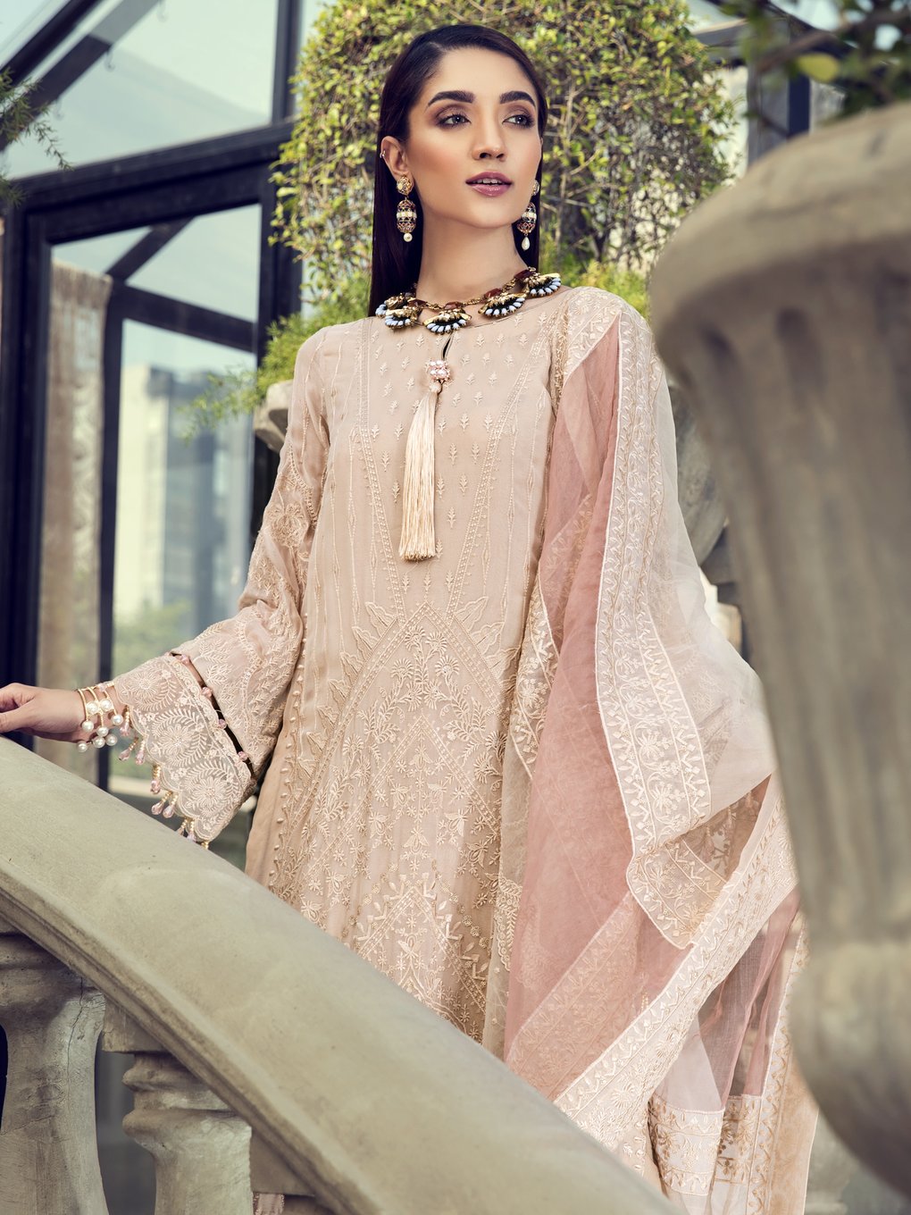 Resham Ghar Luxury Embroidered Chiffon Collection 2021 -100% Original Guaranteed