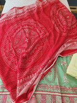 Pakistani Stitched lawn Embroidered Salwar kameez ready to ship