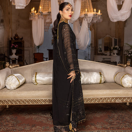 Merakish Chiffion By Shahzeb Textile Luxury Embroidered Collection 100% Original