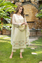 Mizka by Mi-Creation Luxury  Embroidered Chiffon Collection-100% Original