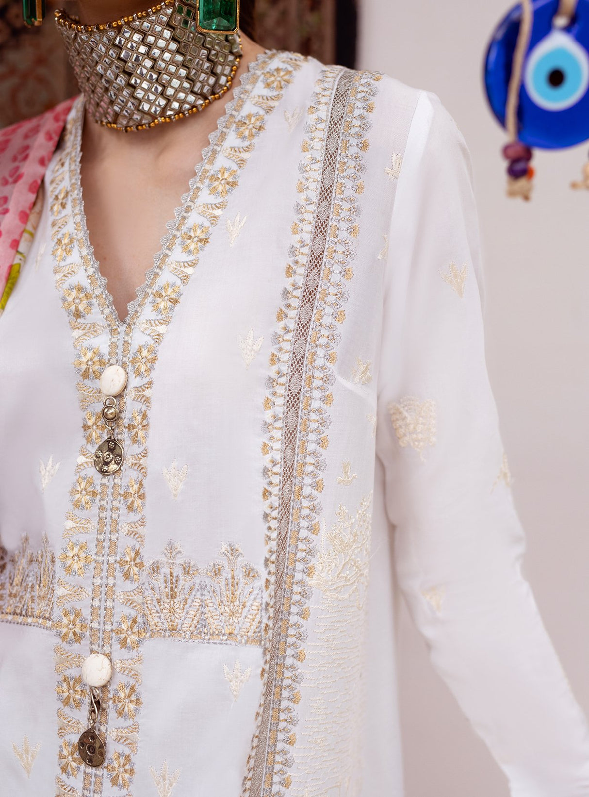 ELAN Embroidered Lawn Collection 100% Original