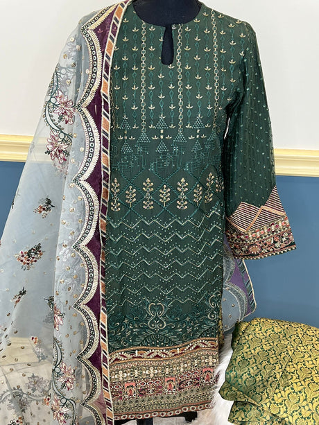 Pakistani Embroidered Party wear  Ready To Ship