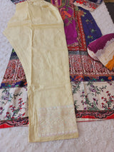 Pakistani Stitched lawn Embroidered Salwar kameez ready to ship