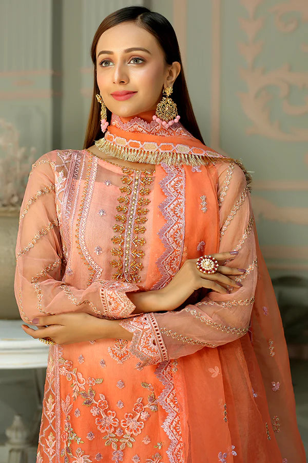 Lemilsa By Maryam's Chiffon Embroidered Collection