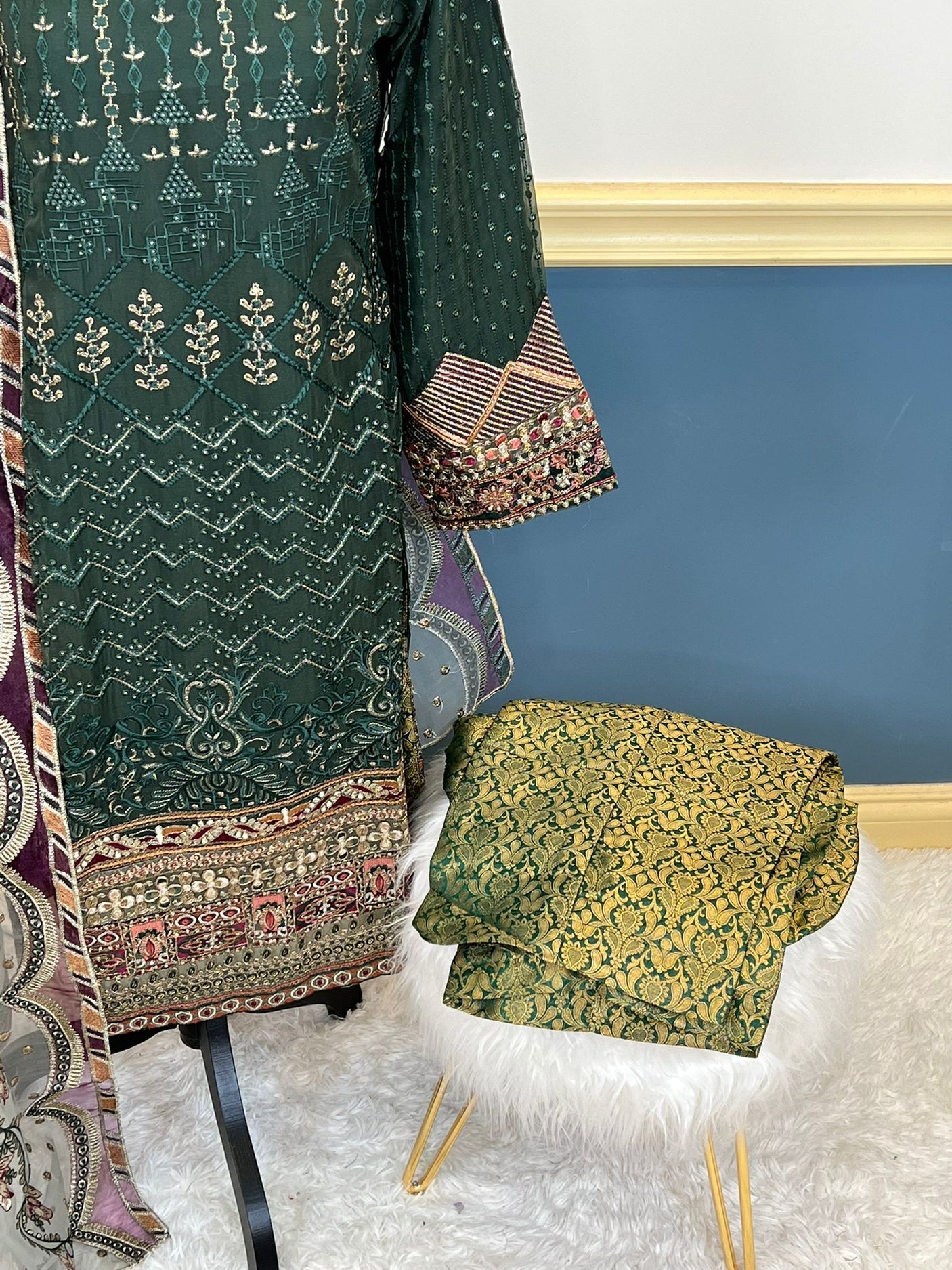 Pakistani Embroidered Party wear  Ready To Ship