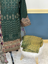 Pakistani Embroidered Party wear  Ready To Ship