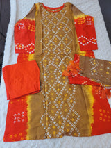 Bangladeshi batik salwer kamiz