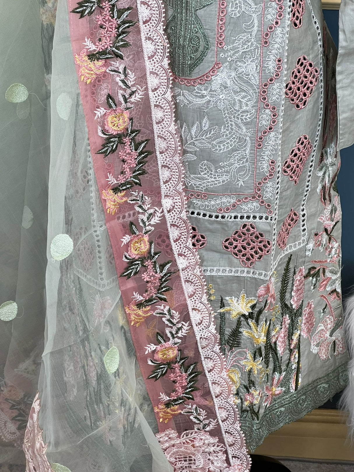 Luxury Embroidered lawn Ready To Ship